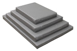 Holland Animal Care Orthopädisches Hundebett, Memory Foam, PU-Leder, 55 x 80 cm, S