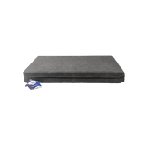 Orthopädisches Hundebett Let's Sleep Mellow Mattress, XL 125 x 90 x 10 cm, Anthrazit