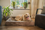Let's Sleep Hundekorb, Comfy Cushion, L, 85 x 70 x 12 cm, Anthrazit