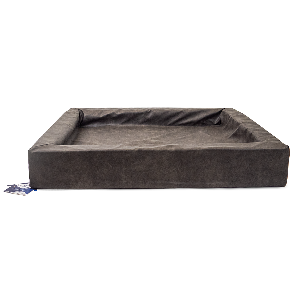 Let's Sleep Hundekorb, Comfy Cushion, L, 85 x 70 x 12 cm, Anthrazit