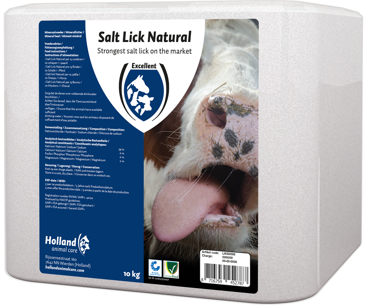 Excellent Leckstein für Pferde, Schafe und Ziegen 10 kg