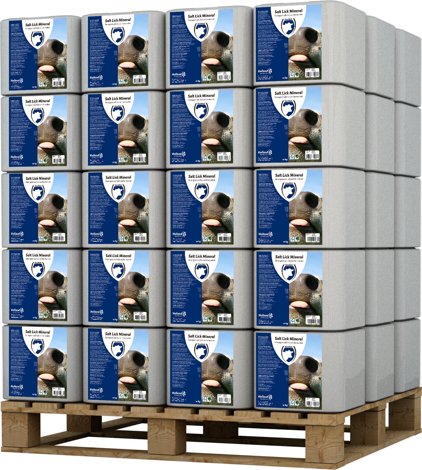 Excellent Mineral-Leckstein für Rinder 10 kg