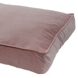 Madison Loungekissen Velours, 120 x 90 x 15 cm, rosa