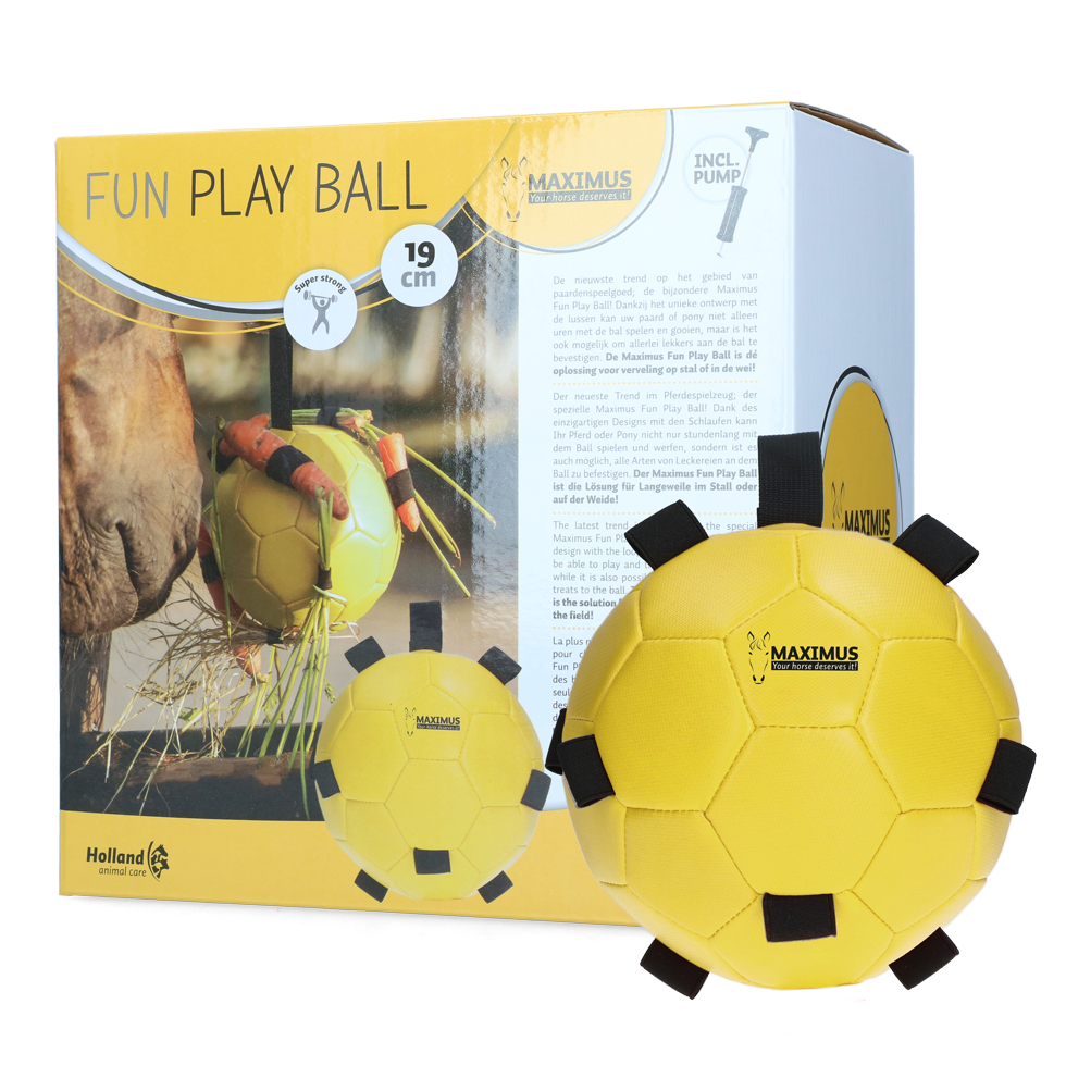 Excellent Horse Spielball, strapazierfähiger Spiel- und Kauspielball für Pferde