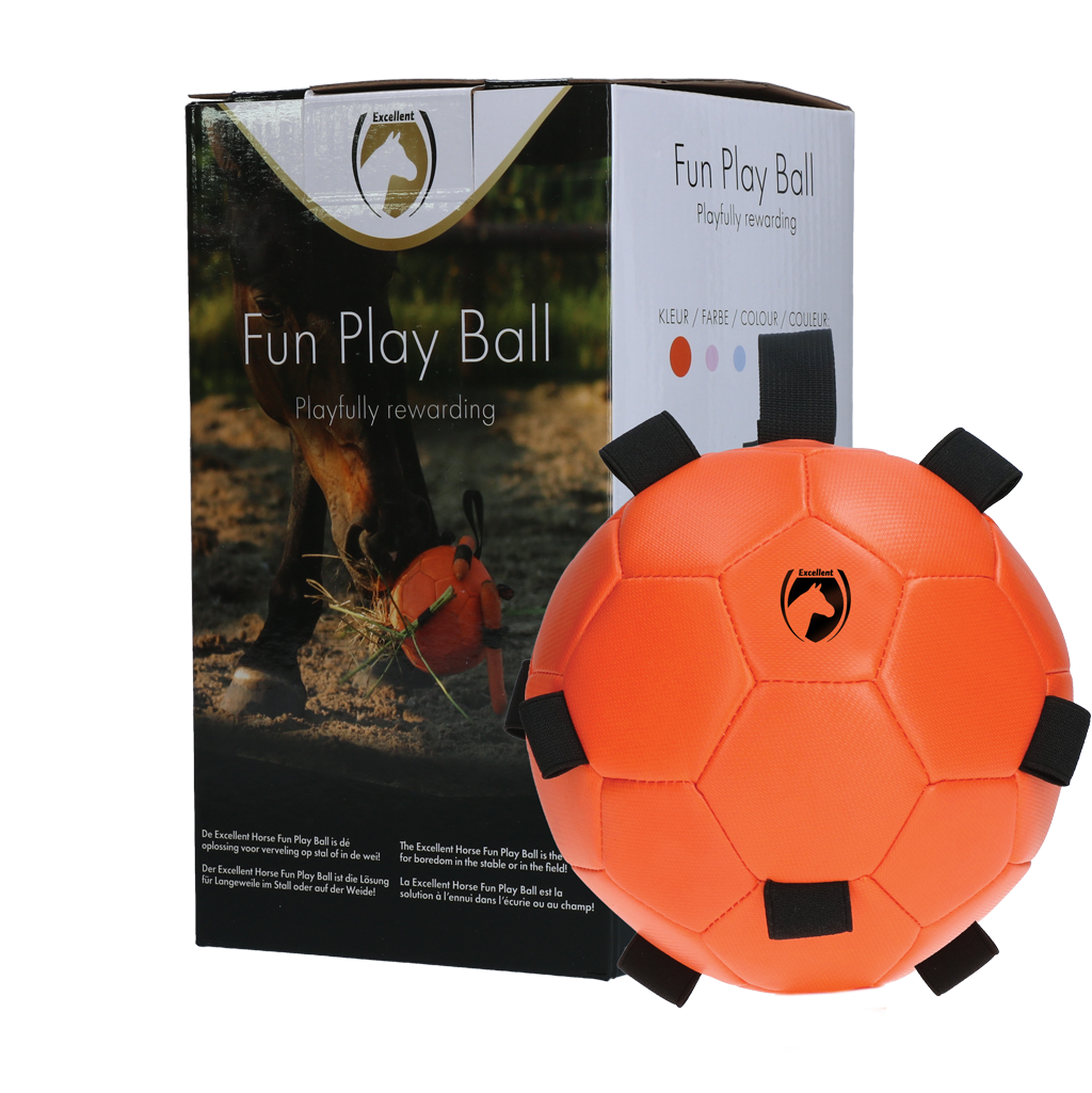 Excellent Horse Spielball, strapazierfähiger Spiel- und Kauspielball für Pferde