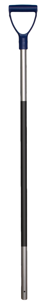 Mistgabelstiel Aluminium, 115 cm, Ø 28 mm, mit Gummigriff, robust und langlebig