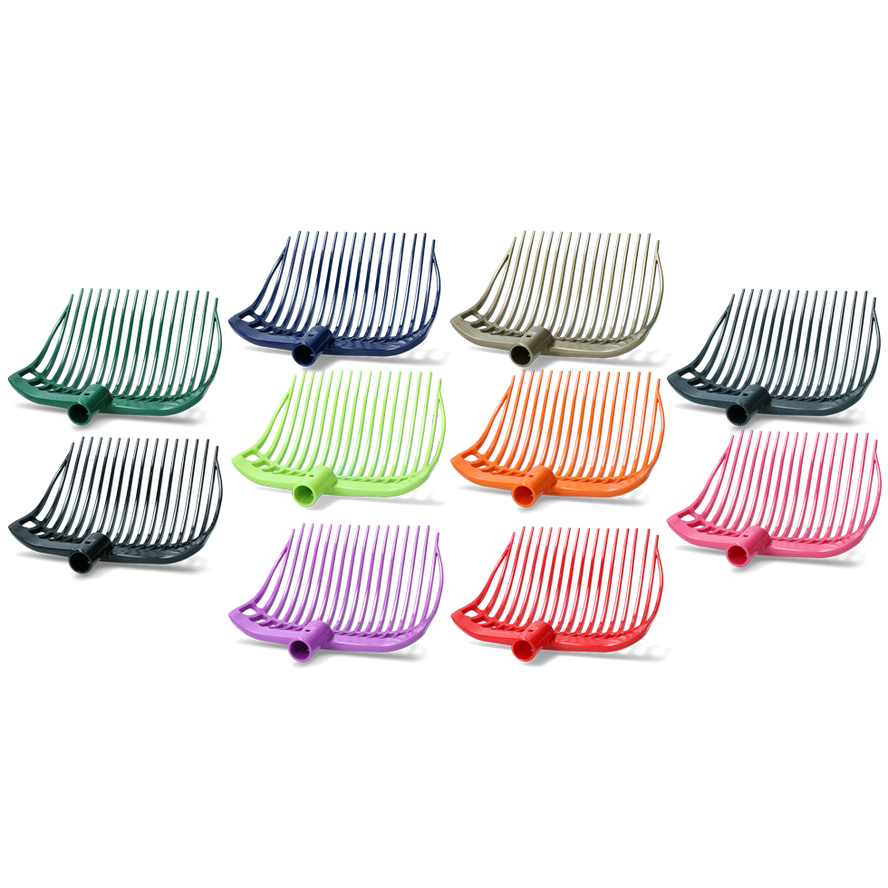 Dunggabel ohne Stiel, Medium, Polykarbonat, 32 x 32 x 10,5 cm, rot