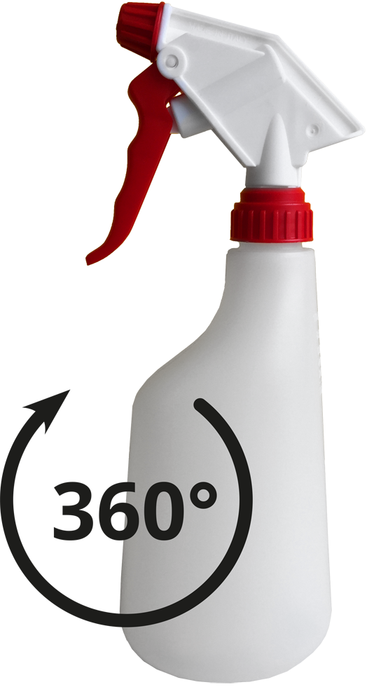 Mesto Handsprüher, 360°, FPM Dichtung, 600 ml