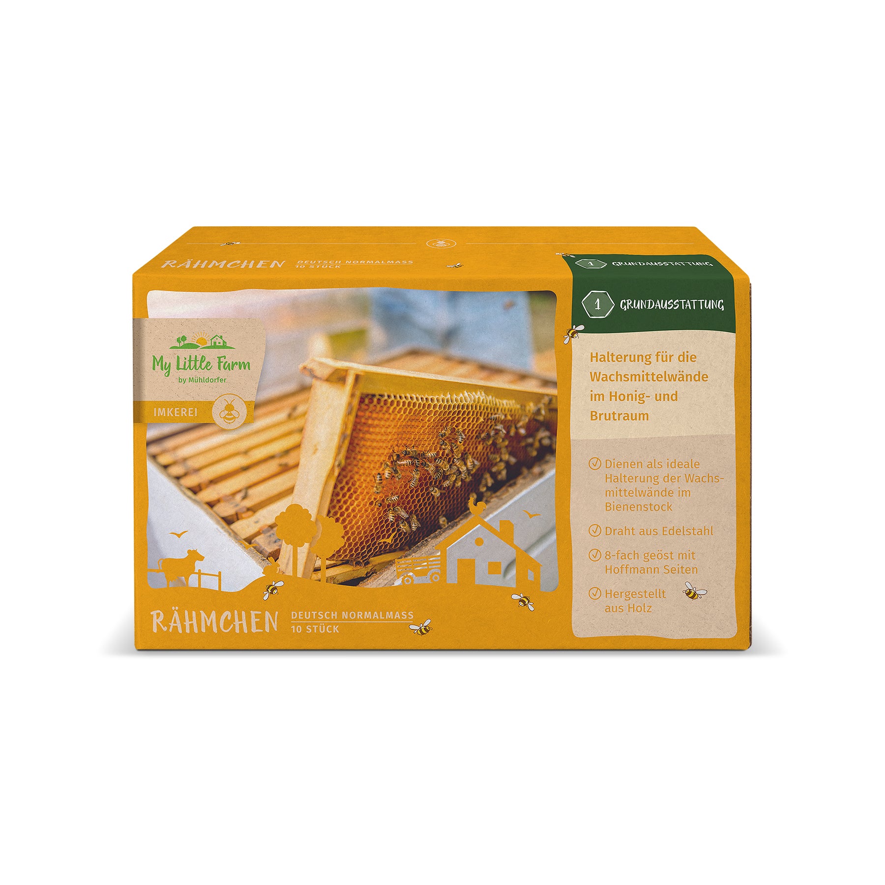 My Little Farm - Rähmchen - Deutsch Normalmaß, 10er Packung