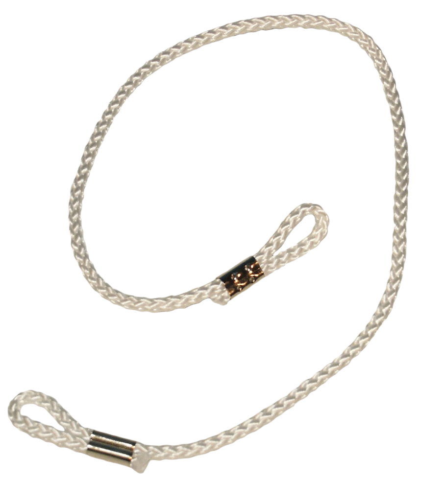 Nackenschnur Nylon, 2 Ösen