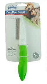 Pawise Flohkamm für Hunde, 21 cm, 70 Borsten