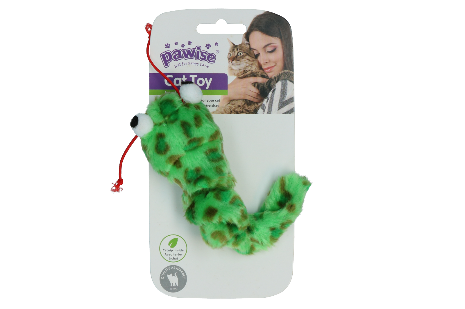 Pawise Katzenspielzeug, interaktiv, mit Catnip, 16 cm
