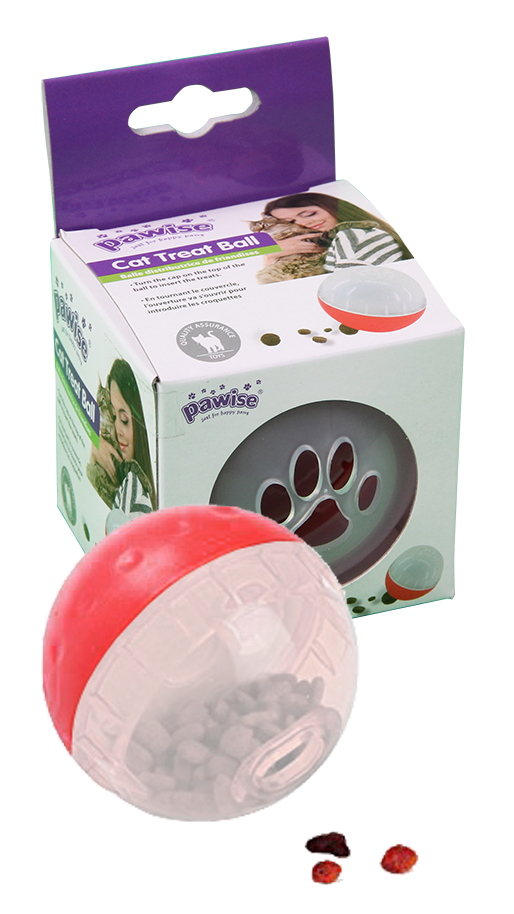 Pawise Snackball für Katzen, Ø 8 cm