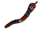 Pawise Katzenspielzeug Schlange, gestrickt, mit Catnip, Quietscher, 23 cm