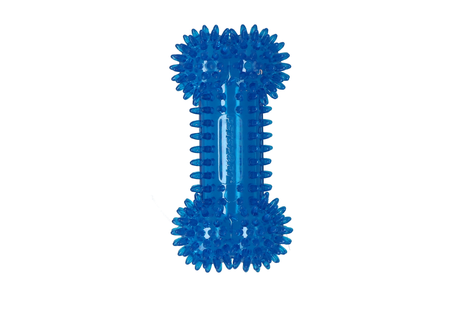 Petsport Hundespielzeug Knochen, TPR, Vanilleduft, schwimmend, Pickelstruktur, 10 cm, sortiert