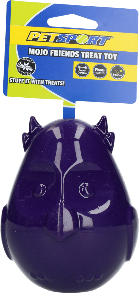 Petsport Hundespielzeug, TPR-Gummi, Eule, L, 12 cm