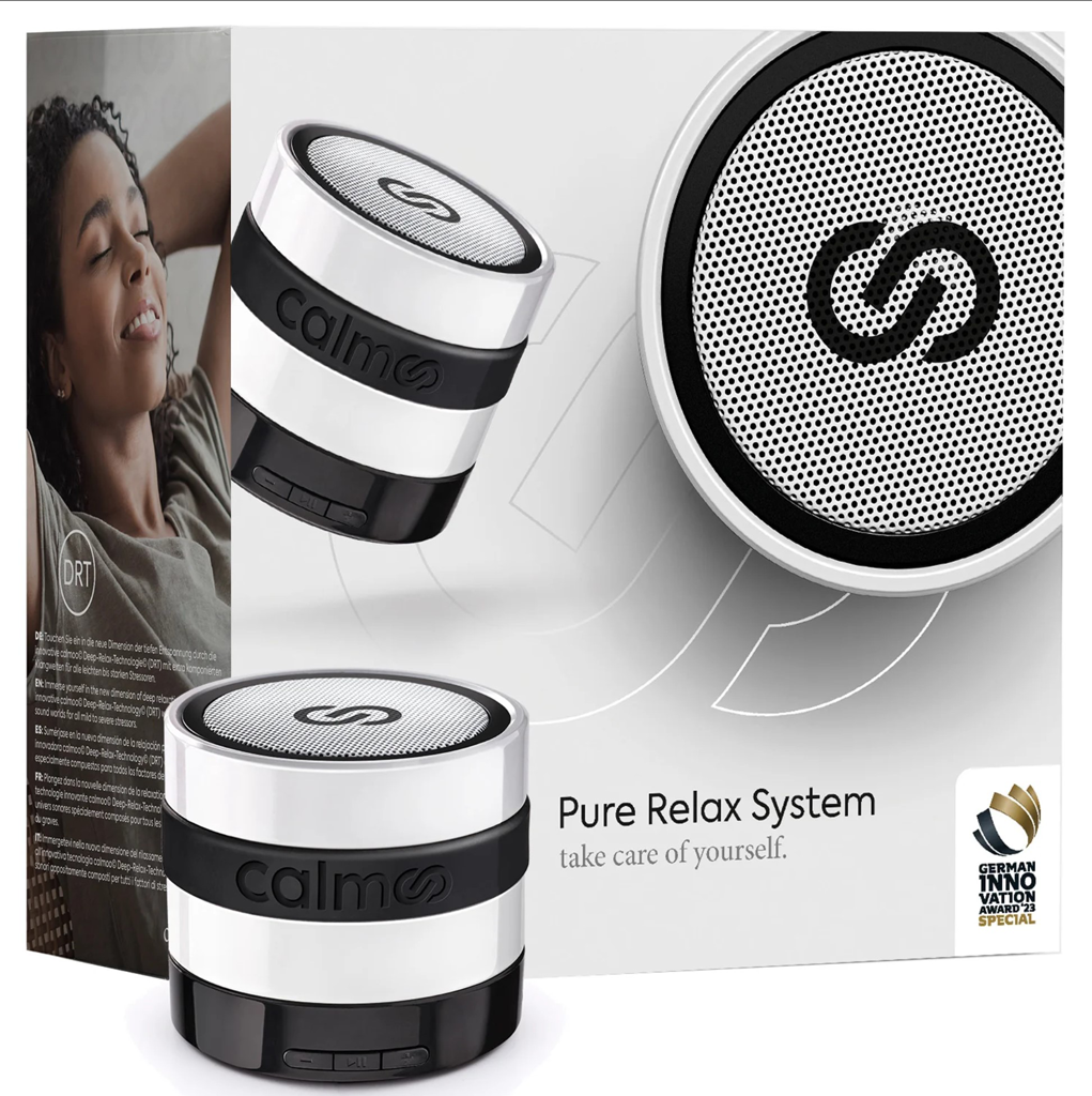 Calmoo Entspannungssystem, Schlafüberwachung, Relax-Timer, LED-Display