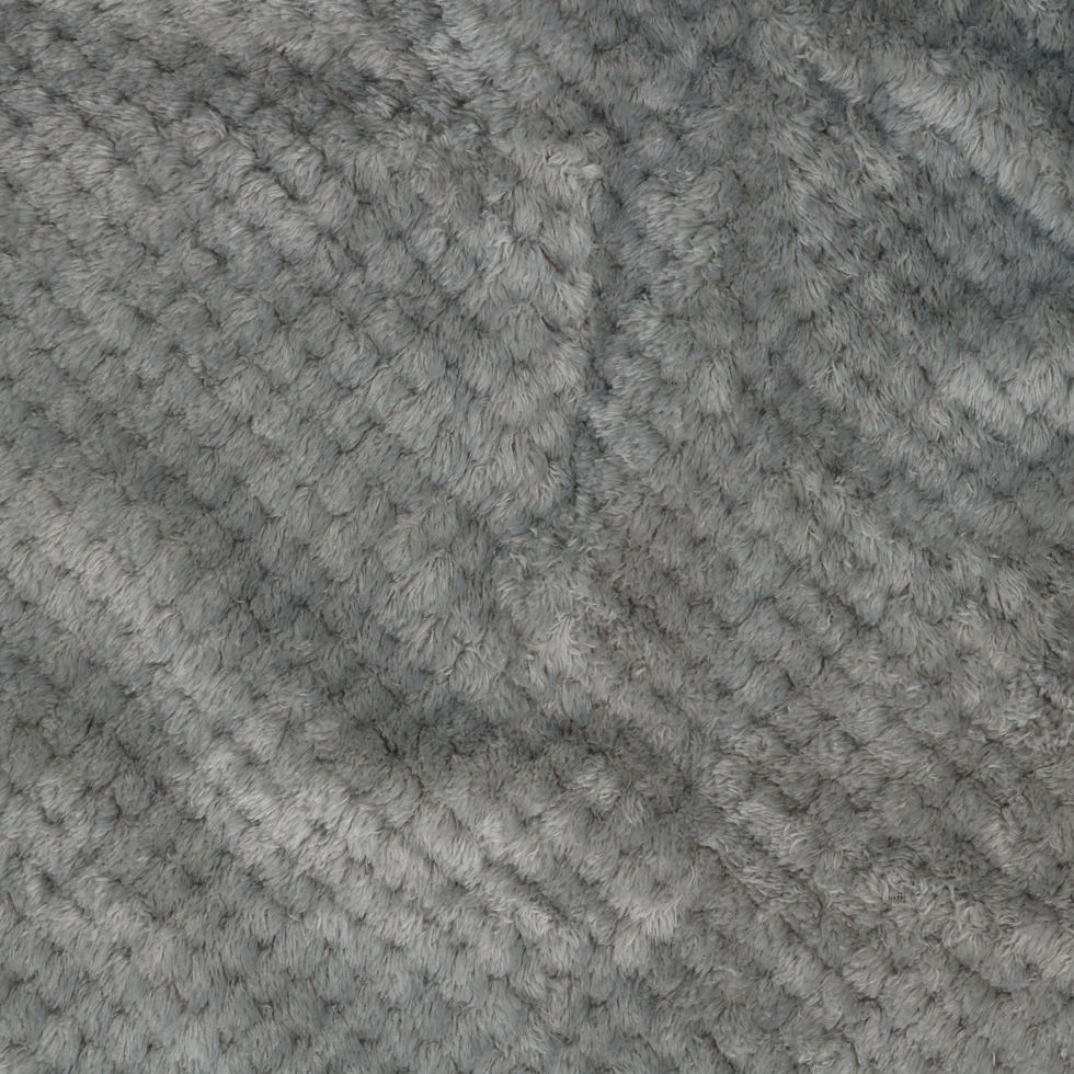 RelaxoPet Hundedecke, Mikroplüsch, grau, 65 x 95 cm
