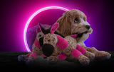 Retro Dog Hundespielzeug Donkey, rosa, S, 20 x 25 cm, mit Quietscher