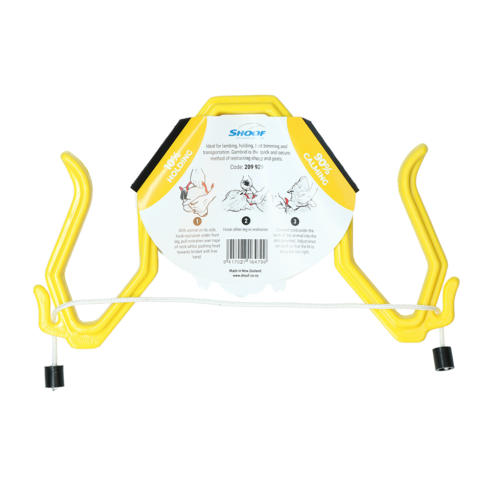 Schaffixierung Shoof Gambrel Restrainer, Polycarbonat, Größe L, 22,5 cm