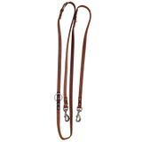 Spotted! Pro Hundetrainingsleine Rindsleder, braun, 1,6 x 250 cm