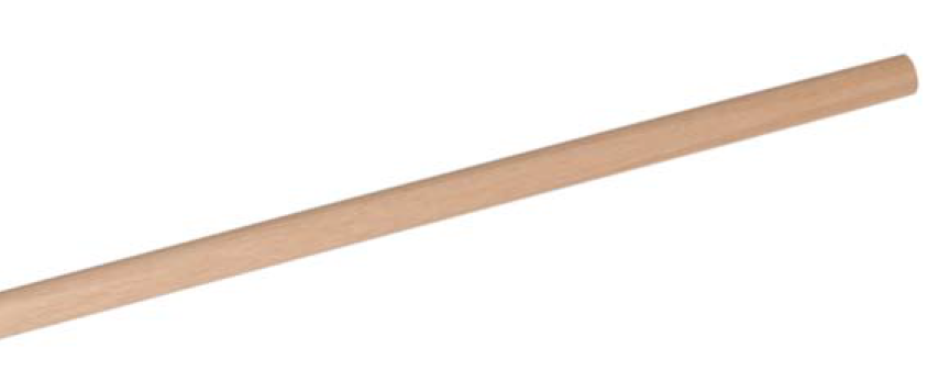 Holzstiel, Ø 24 mm, 1400 mm