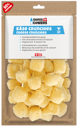 SwissCowers Cheese Crunchies Original, Käsesnack für Hunde, 80 g