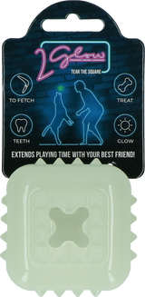 2 Glow Tear the Square – Leuchtendes Hundespielzeug in Würfelform