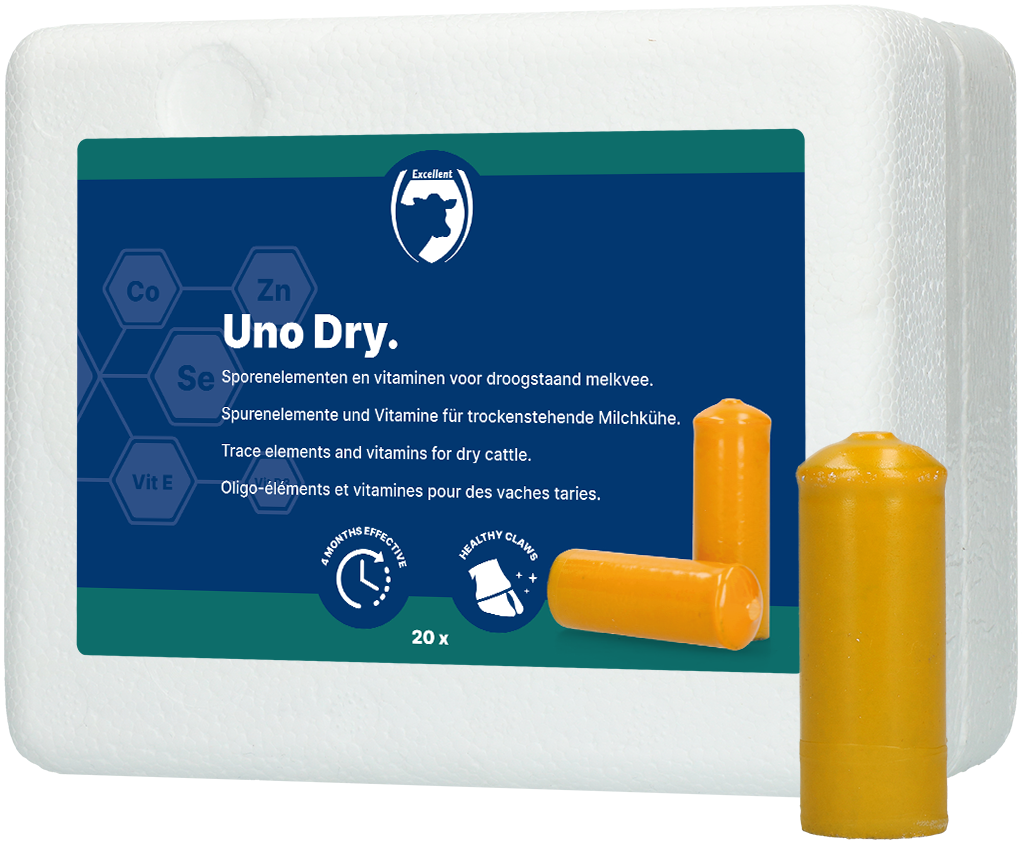 Excellent Uno Dry Mineralbolus, Trockensteher, 20 x 103 g