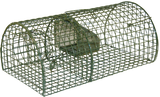 Rattenfalle Lebendfalle, Drahtkäfig, grün, 41 x 24,5 x 17 cm