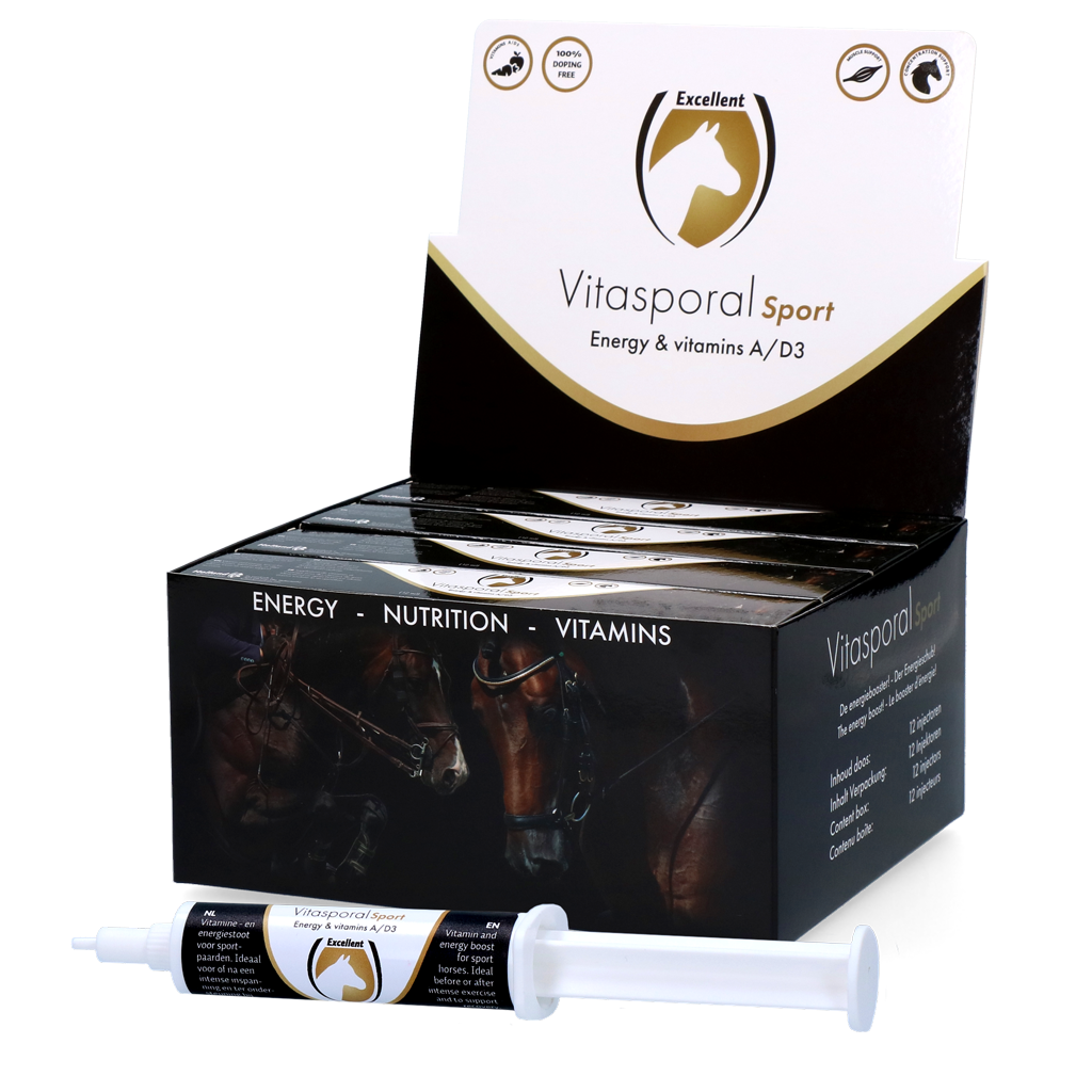 Excellent Horse Vitasporal Sport, Ergänzungsfuttermittel für Pferde, 12 ml