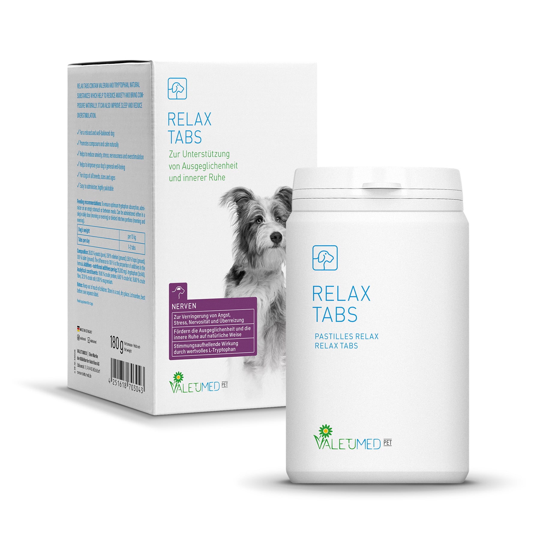 Valetumed - Relax Tabs 180 g