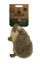 Hundespielzeug Igel, Plüsch, mit Quietscher, Wild Life Collection