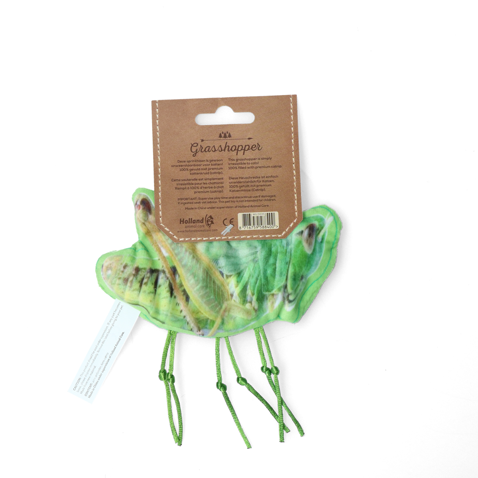 Wild Life Cat Katzenspielzeug Heuschrecke, Katzenminze