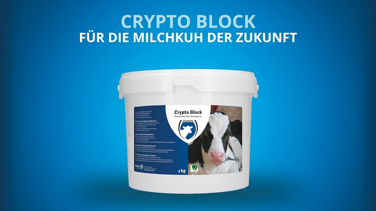 Excellent Crypto Block, Ergänzungsfuttermittel für Kälber und Lämmer, 4,8 kg
