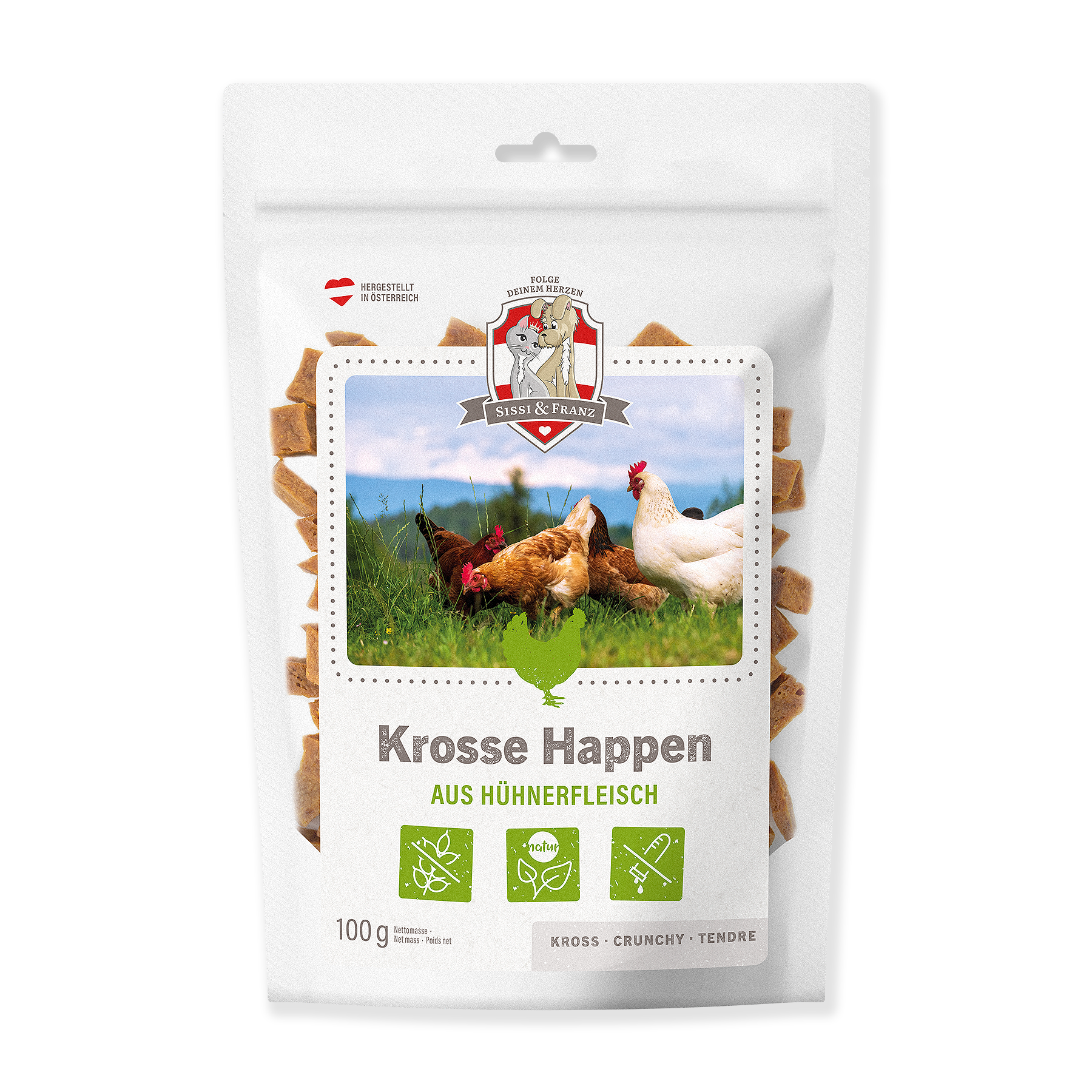 Sissi & Franz - Krosse Happen aus Huhn 100 g