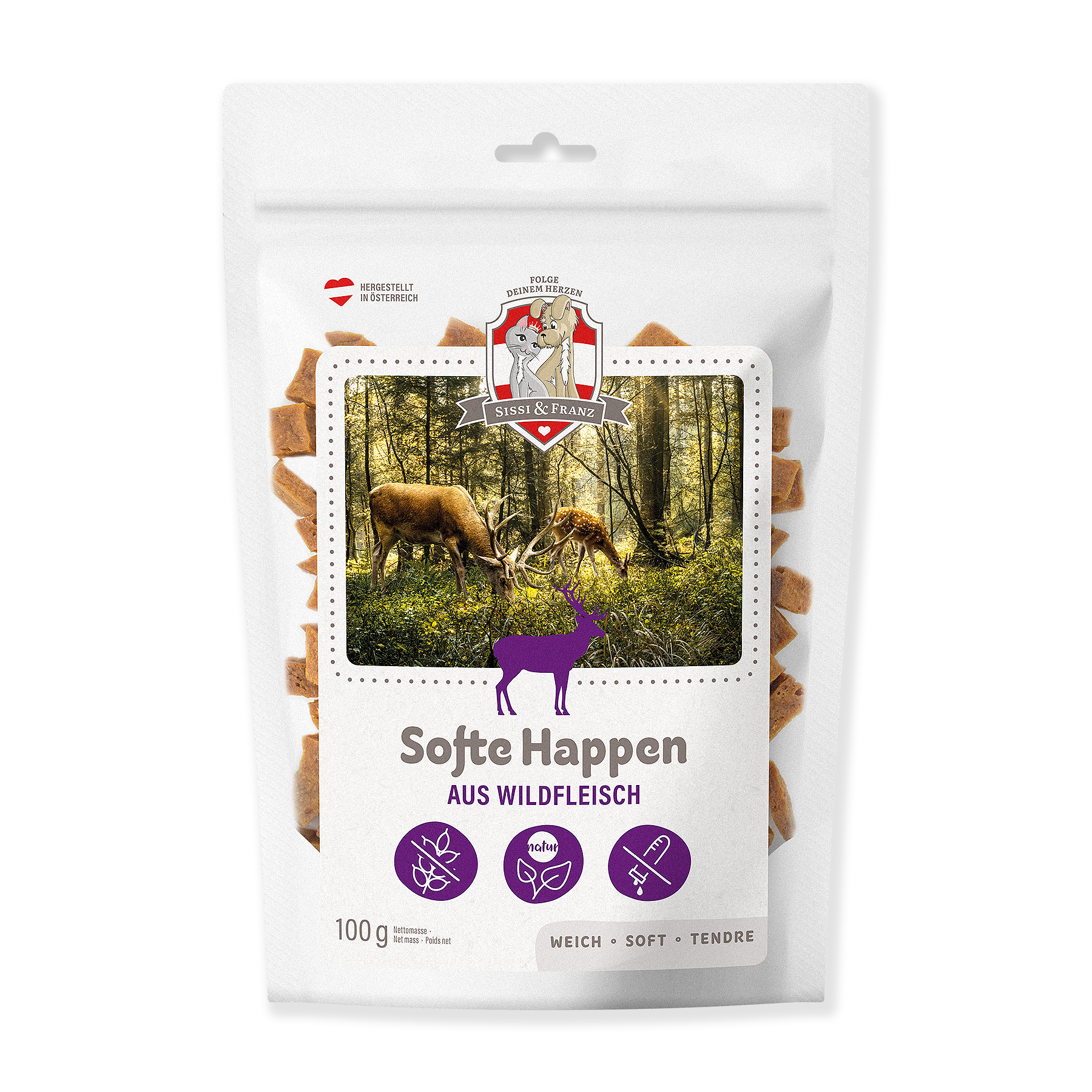 Sissi & Franz - Softe Happen aus Wild 100 g