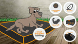 Bodyguard Hundebett, Schwarz, S, 65 x 55 cm